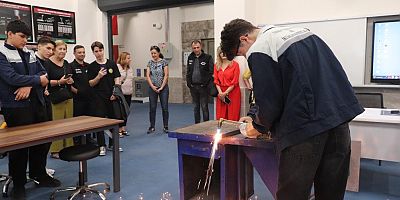Demirtaşpaşa MTAL, Macaristan’dan gelen eğitim heyetini ağırladı