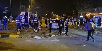 Düğün dönüşü feci kaza: 21 yaralı