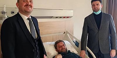 Enes Çelik’ten Selim Kurtulan’a geçmiş olsun ziyareti