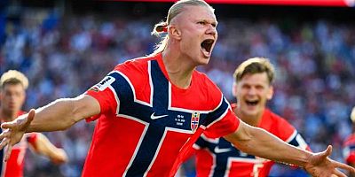 Erling Haaland yıldızlaştı, Norveç rahat kazandı!