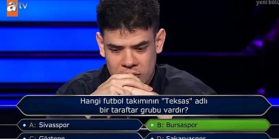 Fenomen yarışmada dikkat çeken Bursaspor sorusu!