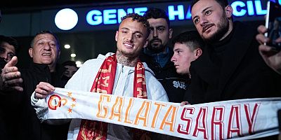 Galatasaray'ın yeni transferi Noa Lang, İstanbul’a geldi