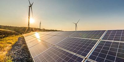 Güneş ve rüzgardan 442,2 teravatsaat elektrik