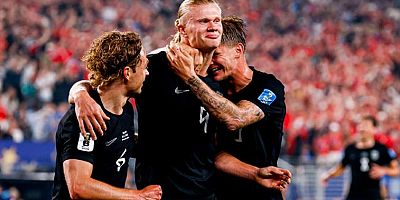 Haaland durdurulamıyor! Norveç son 32 turunu garantiledi