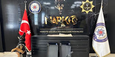 Havalimanında 2 kilo 100 gram uyuşturucu ele geçirildi