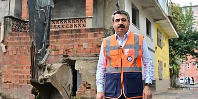 Her şey daha güvenli bir Yıldırım için; Yıkım başladı...