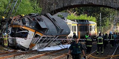 İspanya'da facia gibi bir kaza; 21 ölü, 100 yaralı