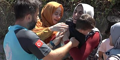 İşte mutluluğun resmi; Bursa'da oğluna kavuşan anne bayıldı...