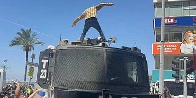 İzmir'deki TOMA'ya çıkan müdür yardımcısı görevden uzaklaştırıldı