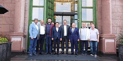 Kayserispor, Bursaspor yönetimini ağırladı