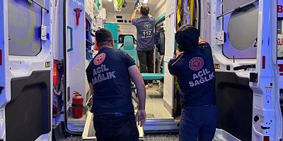 Kazara kendini vuran şahıs yaralandı