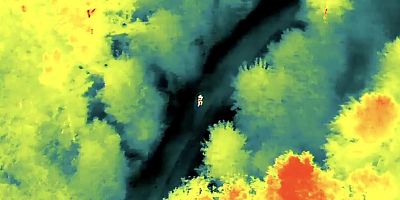 Kestane toplarken kaybolan vatandaş dronla bulundu