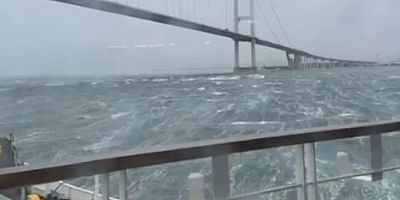 Marmara Denizi'nde korkunç anlar! 