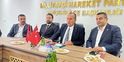 MHP Bursa teşkilatı Yenişehir’de birlik beraberlik mesajı verdi