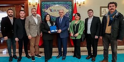 Mimarlar Odası Bursa Şubesi’nden Vali Ayyıldız’a ziyaret