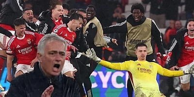 Mourinho tarih yazdı; Turu 90+8'de kaleci getirdi