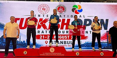 Naz Kayadere’den Bursa’ya bir altın madalya
