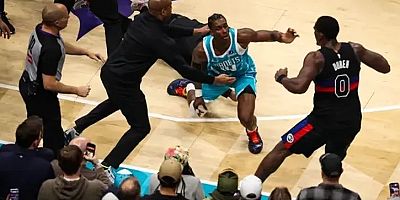 NBA'de bu kez basketler değil yumruklar konuştu!