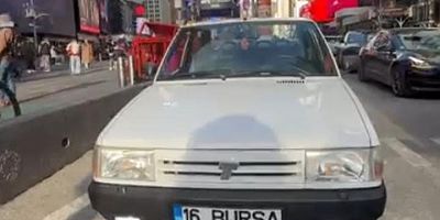 New York sokaklarında bu aracı gören bir kere daha bakıyor!