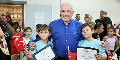 Nilüfer'de minik sporcuların heyecanı!