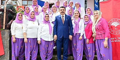 Yıldırım Belediyesi üreten kadınların yanında!