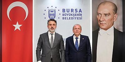 Özer Matlı’dan Büyükşehir Başkan Vekili Biba’ya ziyaret