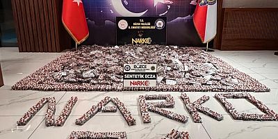 Piyasa değeri 18 milyon liralık uyuşturucu ele geçirildi