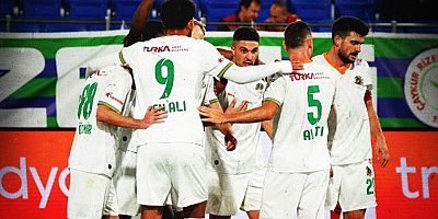 Rize'de Alanyaspor kazandı!