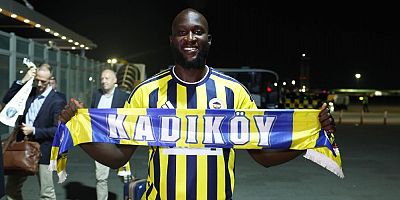 Romelu Lukaku, Fenerbahçe için İstanbul'da!