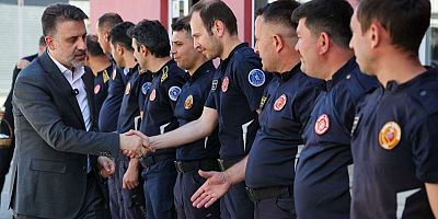 Şahin Biba, İtfaiye personelini unutmadı