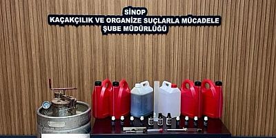 Sahte alkol operasyonu:1 gözaltı