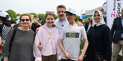 Spor Festivali’nde özel çocukların mutlu günü