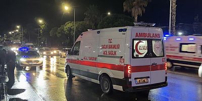 SUV aracın çarptığı yaya yaralandı