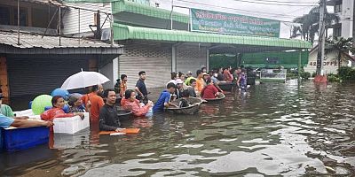 Tayland'da sel: 8 ölü