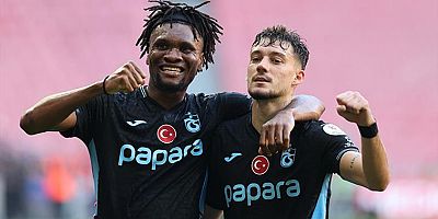 Trabzonspor işi  ilk yarıda bitirdi!