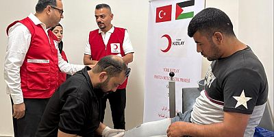 Türk Kızılay’dan Gazze’de protez destek projesi