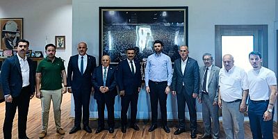 Türkoğlu’ndan Bursaspor’a ziyaret