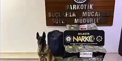 Valizden 8,5 kilo uyuşturucu çıktı