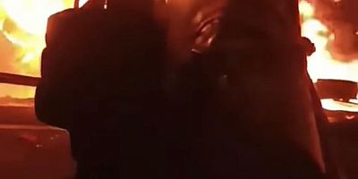 Yanan tankerin sürücüsü hayatını kaybetti