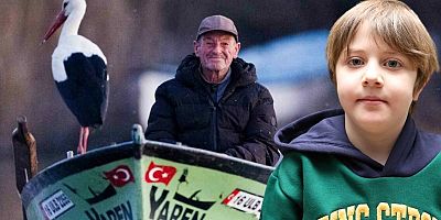 Yaren leylek ve Adem amcadan Yağız Efe’ye destek