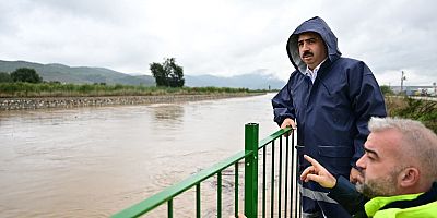 Yıldırım Belediyesi tüm tedbirleri aldı; Başkan incelemede...