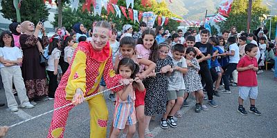 Yıldırım'da çocukların tatilde keyfi yerinde!