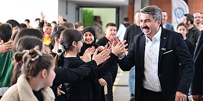 Yıldırım'da eğitim seferberliği; Başkan Yılmaz'dan ziyaret