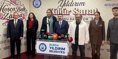 Yıldırım’da kültür sanat sezonu “Bir Adam Yaratmak” ile açıldı