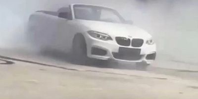 Yolda drift yapanlar şimdi hapı yuttu!