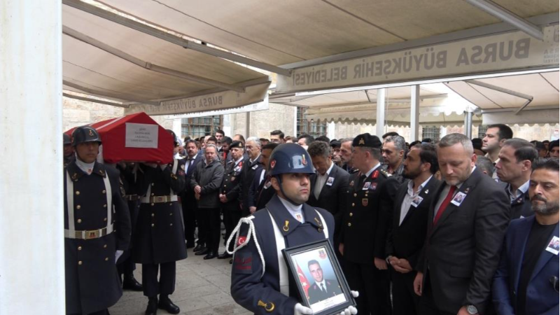 Tacettin Gün, Bursa’da son yolculuğuna uğurlandı