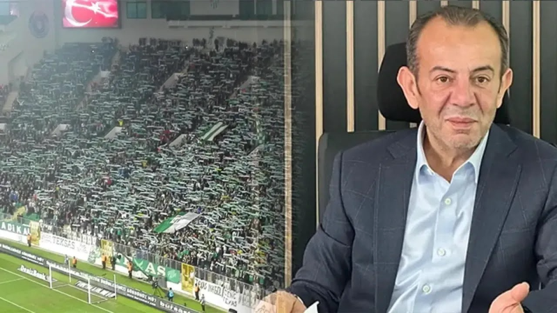 Tanju Özcan’dan Bursaspor taraftarına destek açıklaması