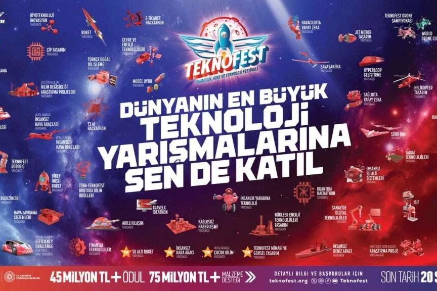 TEKNOFEST heyecanı bu yıl İstanbul’da yaşanacak