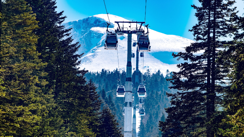 Teleferik  bu hafta kapalı