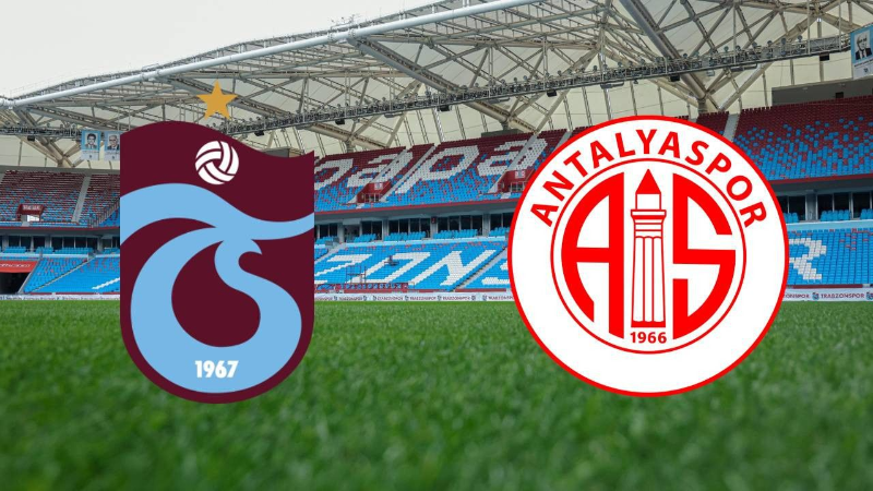 Trabzonspor-Antalyaspor maçı ne zaman, saat kaçta, hangi kanalda?